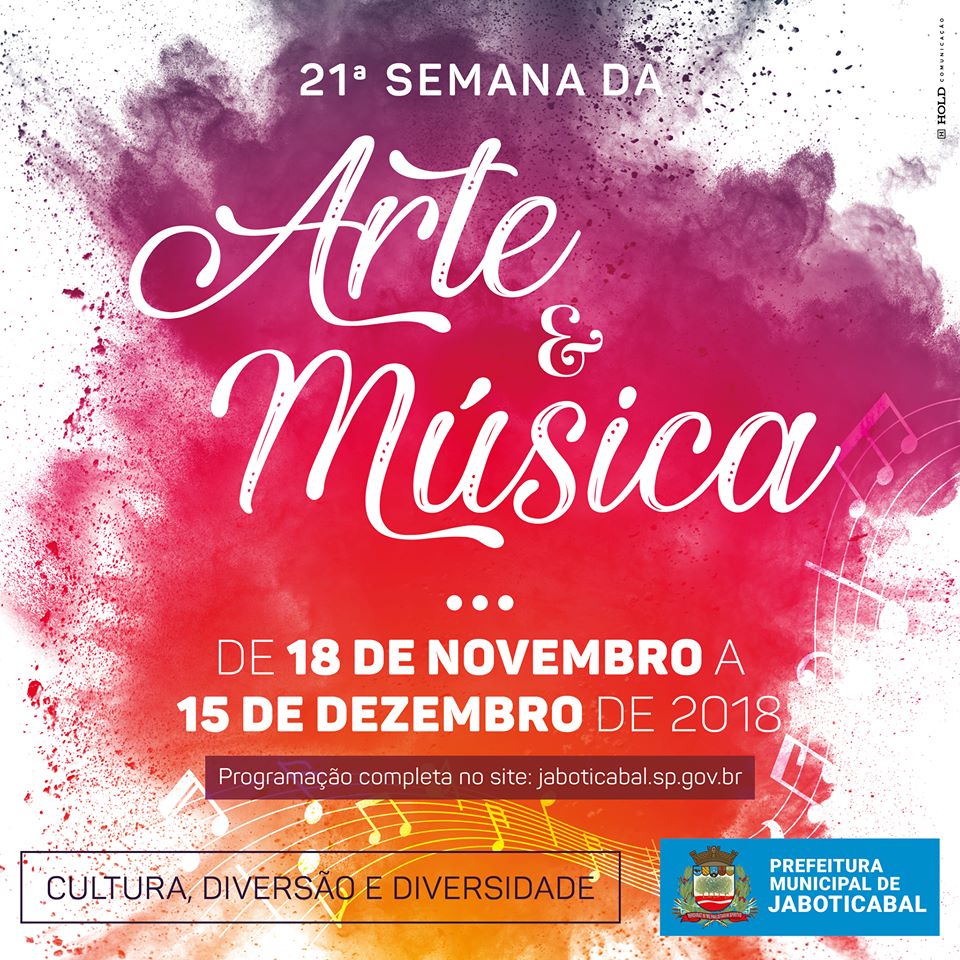 Photo of Semana da Arte e da Música começa neste domingo (18)