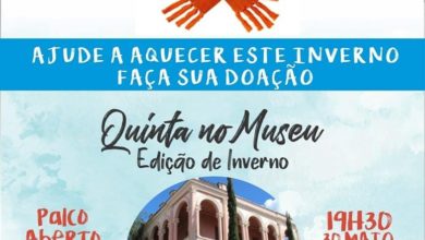 Photo of Quinta no Museu tem edição especial com arrecadação de agasalhos e cobertores