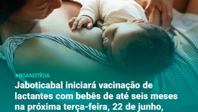 Photo of Jaboticabal iniciará vacinação de lactantes com bebês até seis meses na próxima terça-feira, 22 de junho, e abre cadastro para lactantes com bebês de até 11 meses e 29 dias