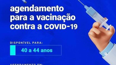 Photo of Jaboticabal abre agendamento para vacinação contra a Civid-19 para o público de 40 a 44 anos