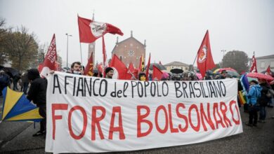 Photo of Bolsonaro é recebido em cidade italiana com manifestações contra e a favor