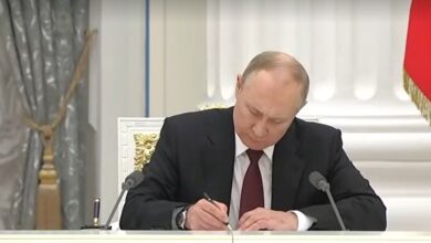 Photo of Putin reconhece duas regiões separatistas da Ucrânia como independentes